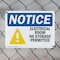 Signmission Electrical Room No Storage Permitted, 10 in W x Rectangle, Plastic OS-2PACK-NS-P-710-L-15566 - alternate 4